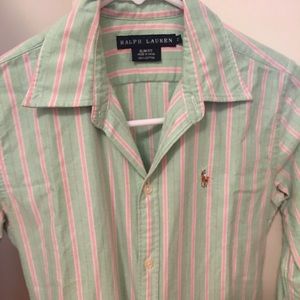 Ralph Lauren 3/4 sleeve, slim fit Women’s Polo